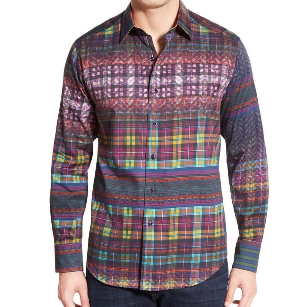Robert Graham Kilt Tartan Print Sport Button Down